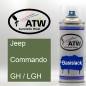 Preview: Jeep, Commando, GH / LGH: 400ml Sprühdose, von ATW Autoteile West.